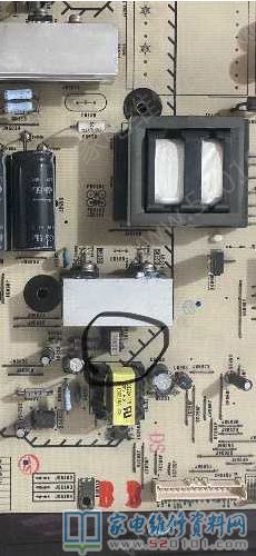 索尼55ex710液晶電視不開機(jī)的故障維修