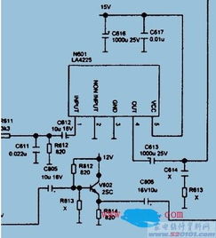 利用la4225修復大多數21寸及以下的電視機伴音故障 圖